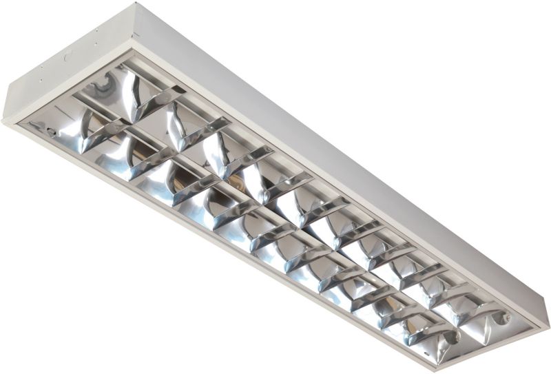 Oprawa rastrowa LED Ekolight natynkowa T8 2 x 18 W 120 cm