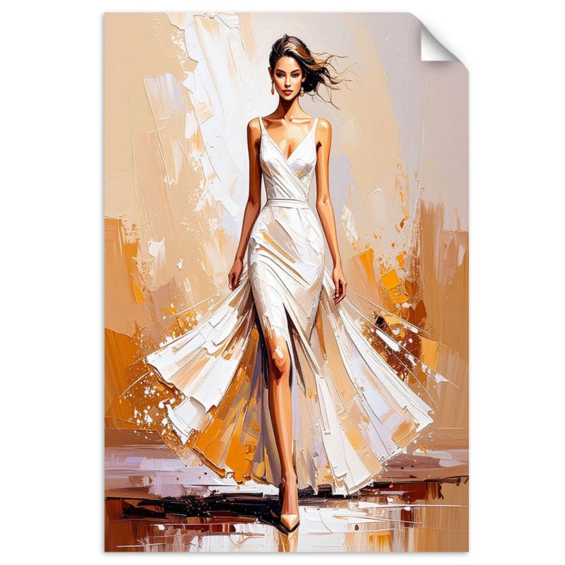 Naklejka na ścianę Feeby Modelka na pokazie mody 30x45cm 1szt