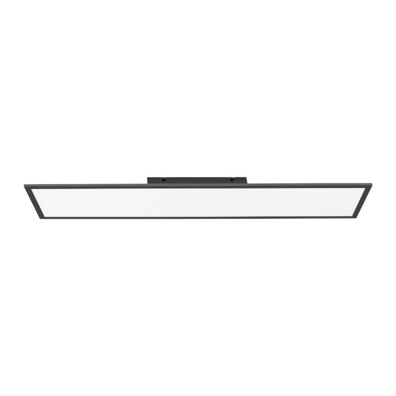 Plafon sufitowy Paul Neuhaus Flat czarno-biały LED 24W 2700K-5000K 1750lm IP20 wym: 5 x 25 x 100 cm metal - 1 szt.