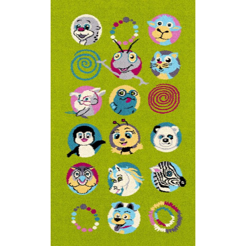 Dywan FD Funky Top Sus 100X170 cm zielony 1 szt.