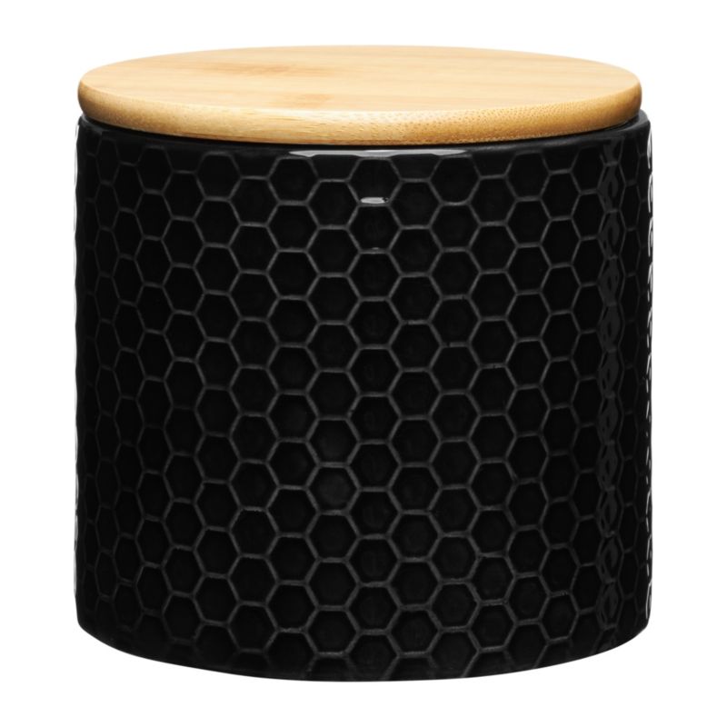 Pojemnik Ambition czarny plaster miodu 670 ml