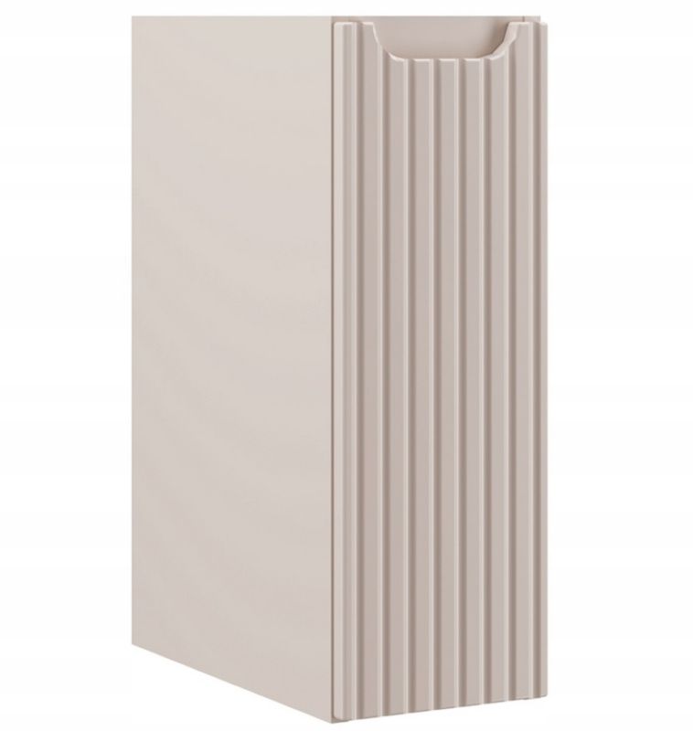 Szafka Łazienkowa dolna pod blat 20 cm Wisząca z Ryflowanym Frontem Nova Kaszmir Kaszmirowa Furnidea 1 szt.