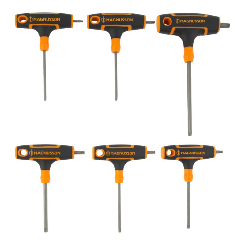 Klucze torx Magnusson z rękojeścią