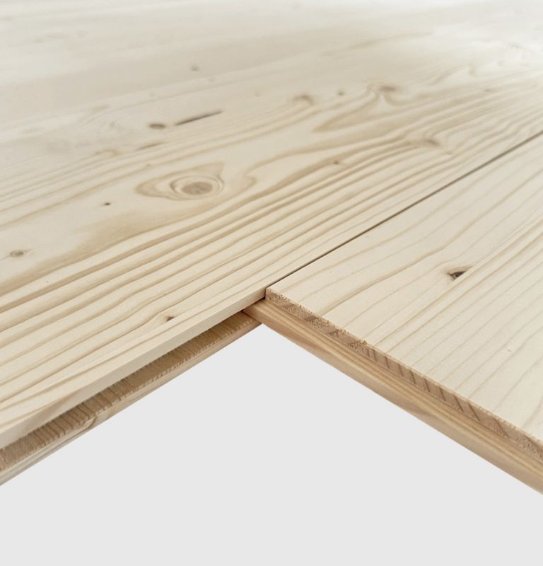 Płyta trójwarstwowa frezowana 1250 x 625 x 19 mm świerkowa