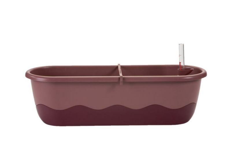 Doniczka Plastia samonawadniająca 15L czerwoan 80cm 1szt