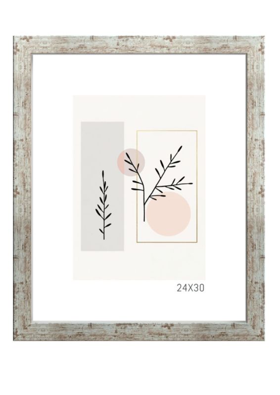 Ramka na zdjęcie MDF BASIC 24x30 cm bielona sosna 1 szt.