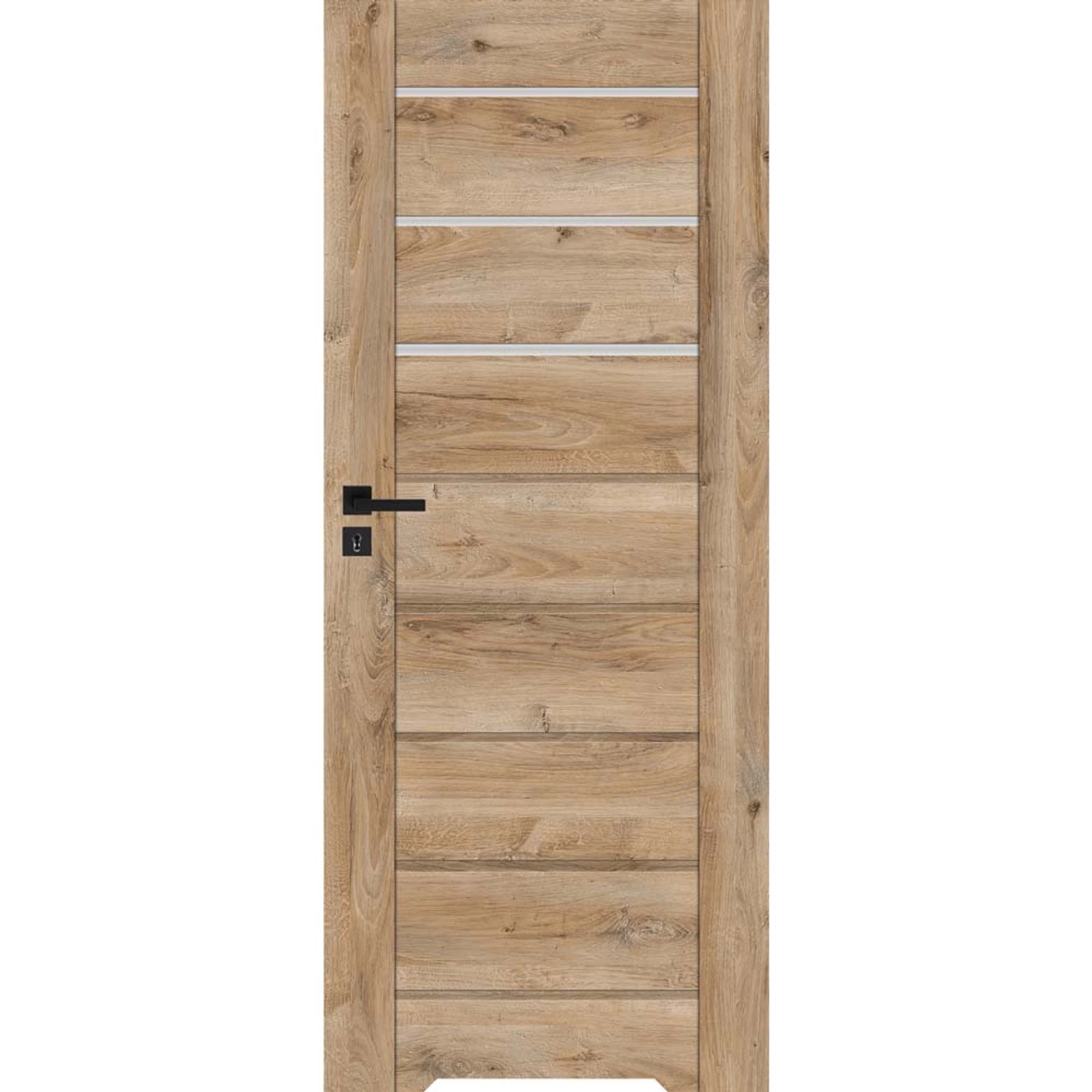 Skrzydło drzwiowe Prim Dąb Country z podcięciem wentylacyjnym 80P