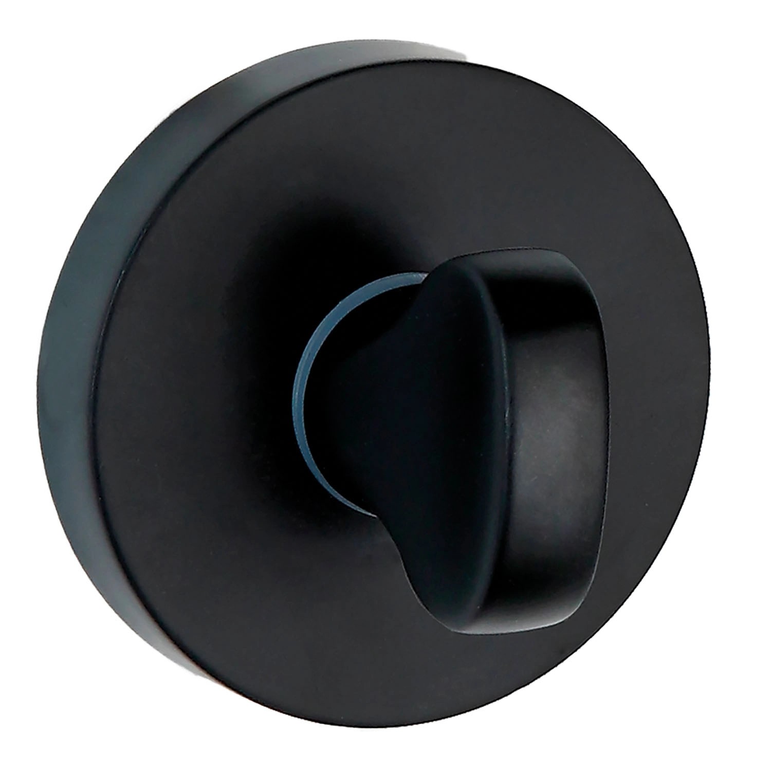 Rozeta okrągła slim WC czarna