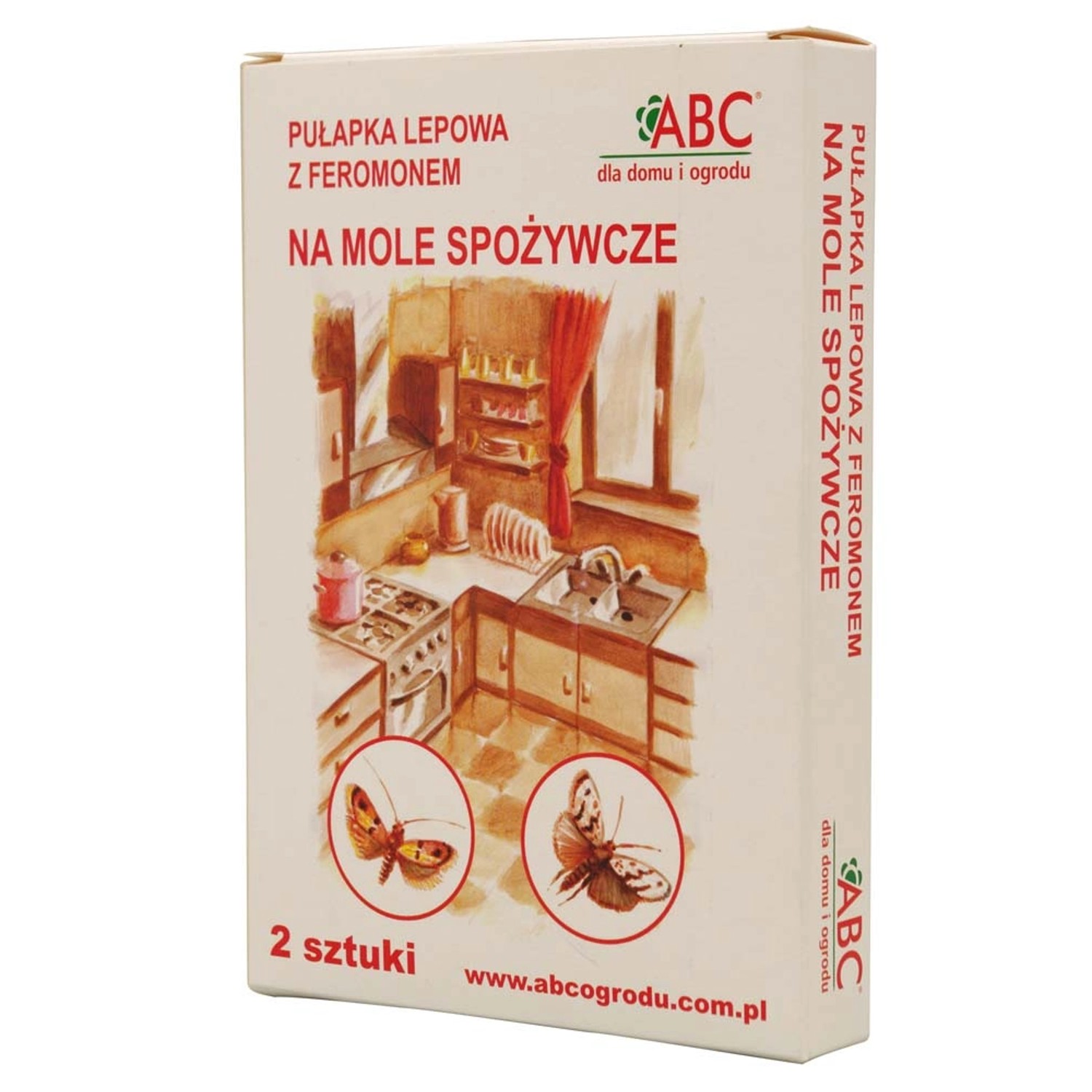 ABC Pułapka na mole spożywcze 2 sztuki