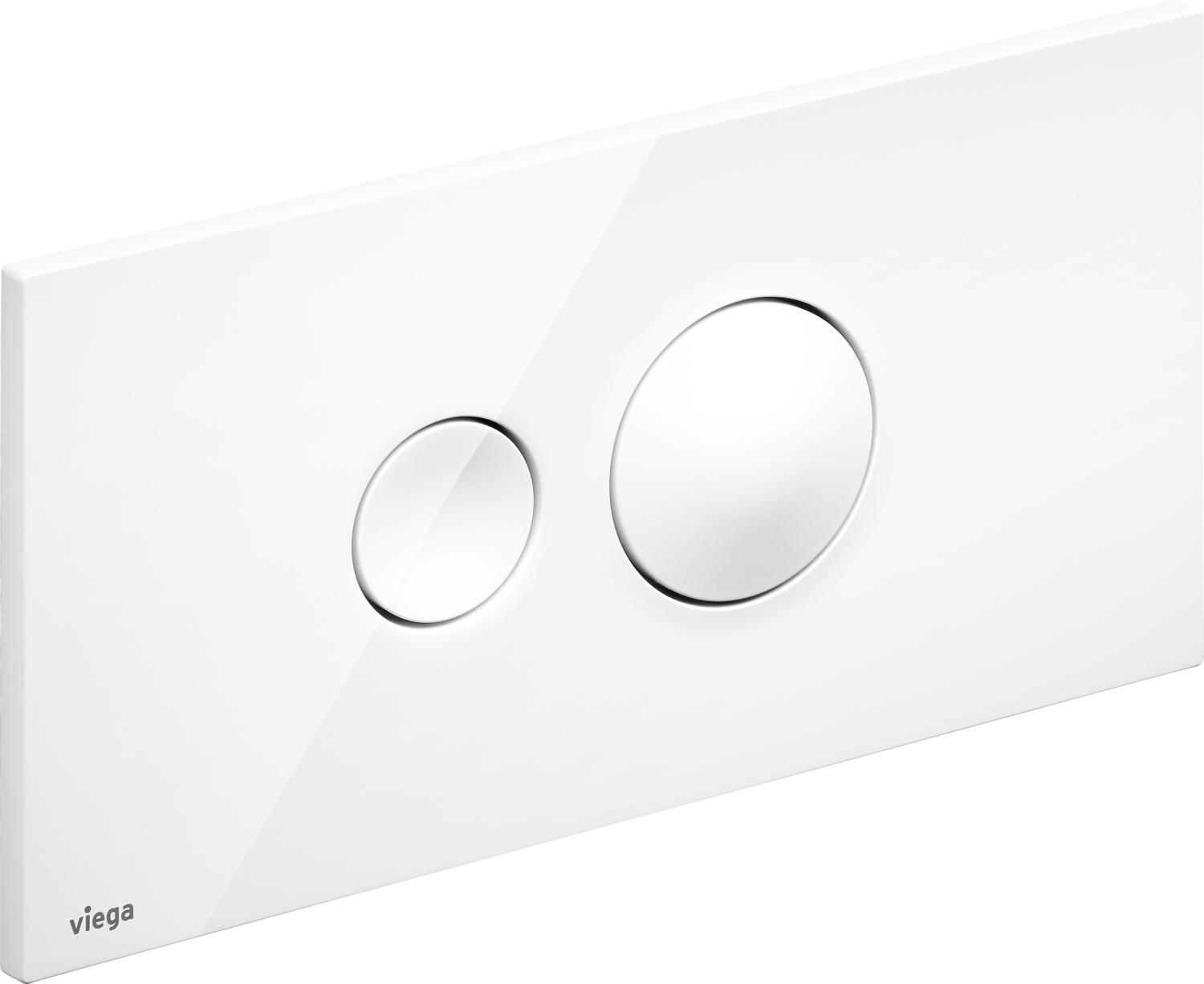 Viega Visign for Style 11 przycisk spłukujący do WC biały 597108