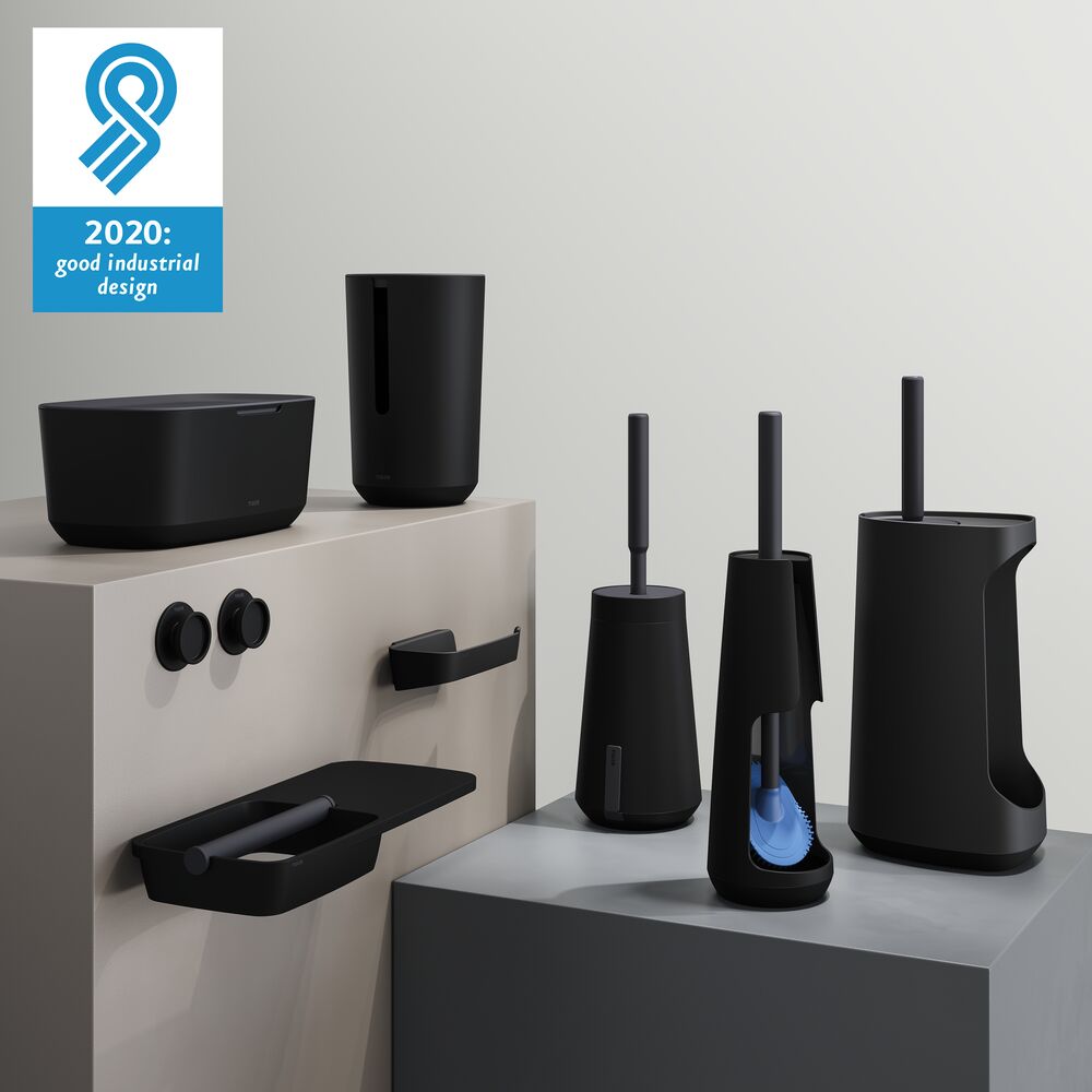 Tiger Tess szczotka toaletowa stojąca czarny/antracyt 1329520746