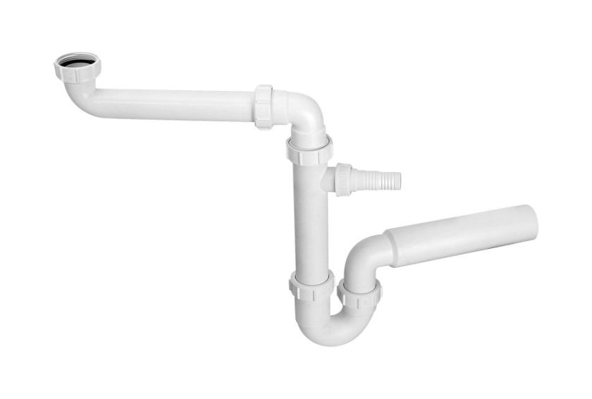 McAlpine syfon zlewozmywakowy rurowy HC7HC13