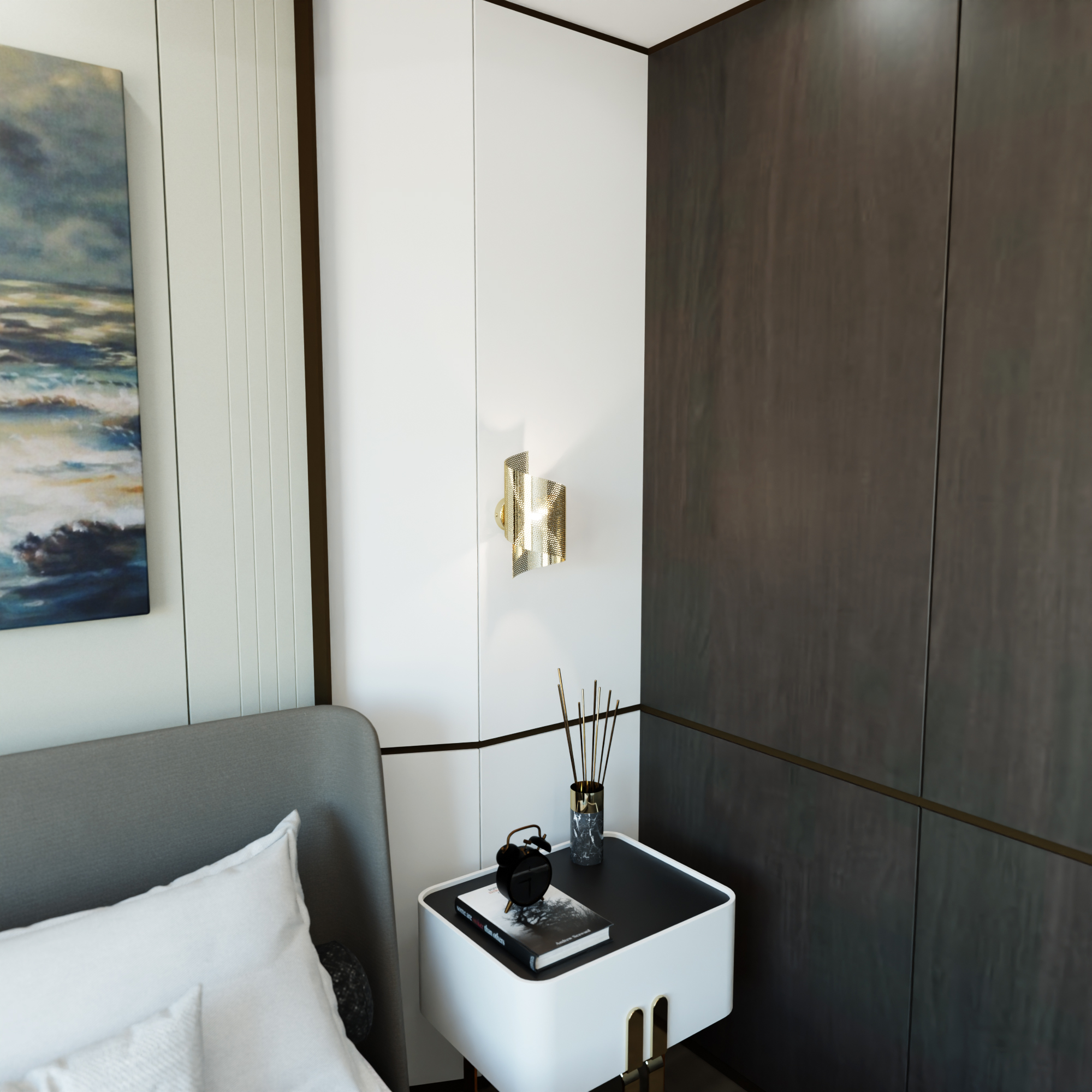 Emibig Spiral kinkiet 1x8 W złoty 1359/1