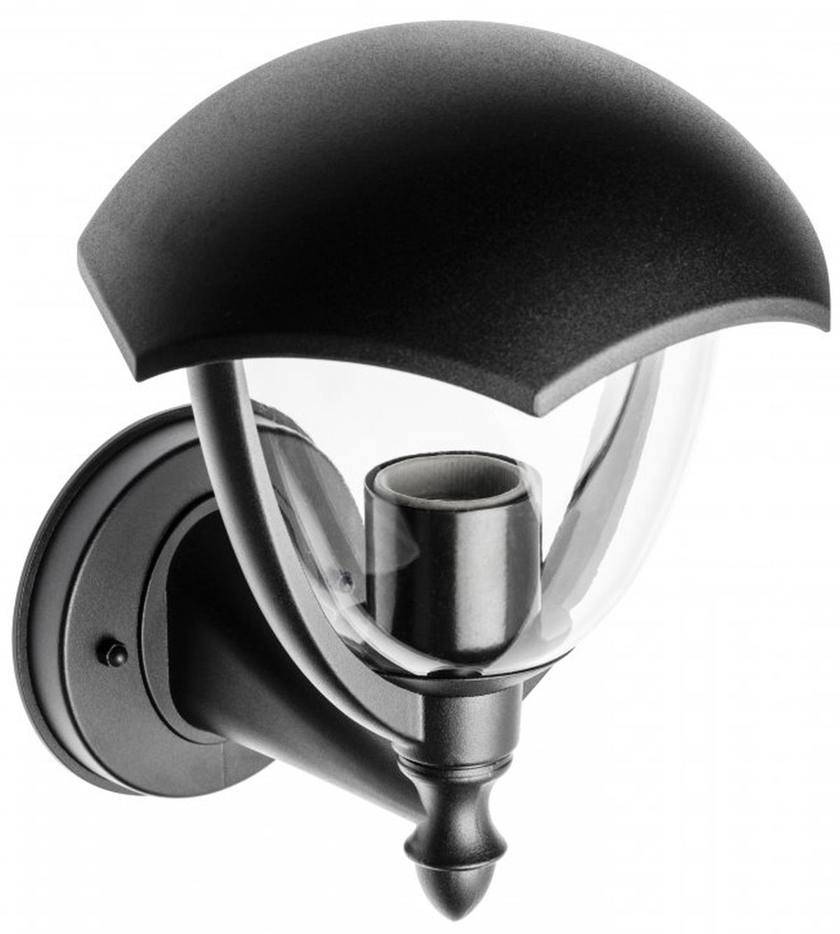 GTV Grande-Au kinkiet zewnętrzny 1x60 W czarny OS-GRA0UA-00