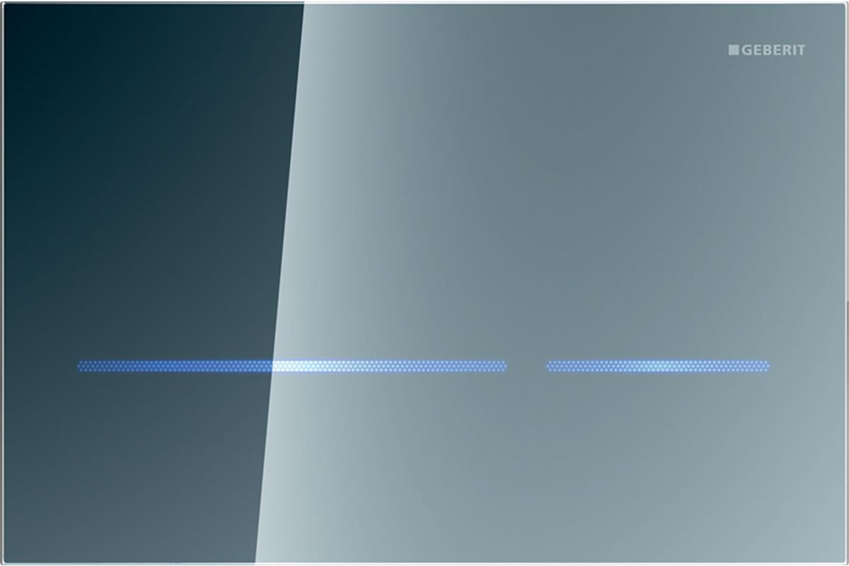 Geberit Sigma80 przycisk spłukujący elektroniczny szkło lustrzane 116.092.SM.6 - Wysyłka w 24h