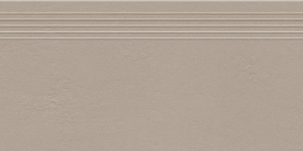 Tubądzin Industrio stopnica 59,8x29,6 cm beżowa