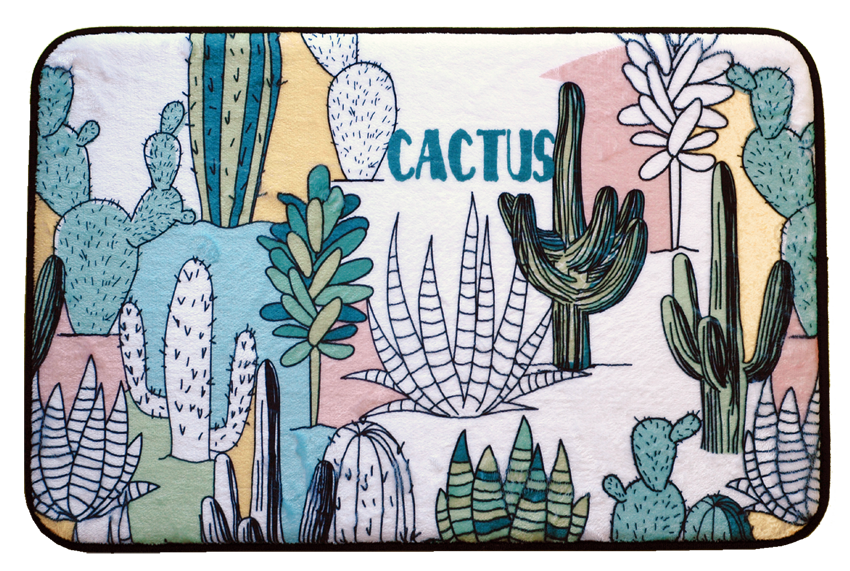 Hyggli dywanik łazienkowy 60x40 cm Cactus 70-056