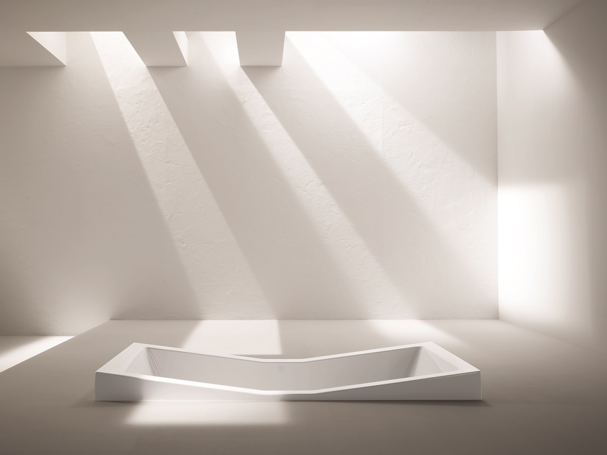 Hoesch Foster wanna prostokątna 180x80 cm do zabudowy biała 6628.010