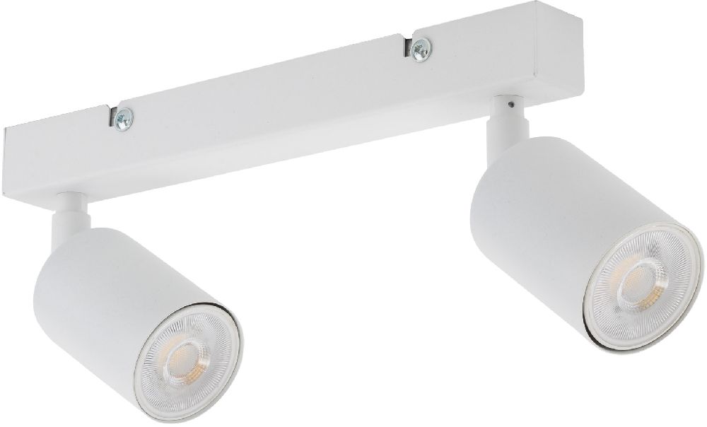 TK Lighting Top lampa podsufitowa 2x10 W biała 6198