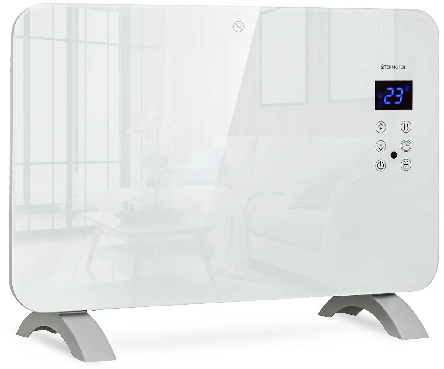 Termofol TF grzejnik konwektorowy 38x60 cm z WI-FI biały TF-1000WIFI - Wysyłka w 24h