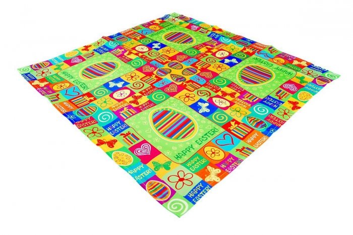 Wielkanocny Ozdobny obrus MILANO 086 rozmiar 85x85