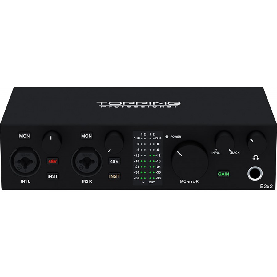 Interfejs audio topping e2x2