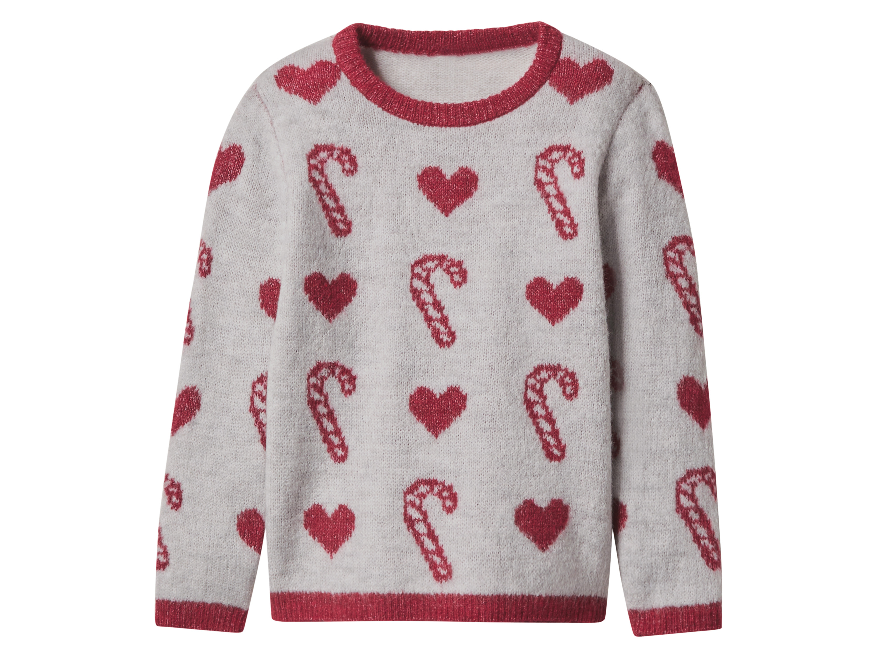 lupilu Sweter dziecięcy Jasnoszary, 122/128