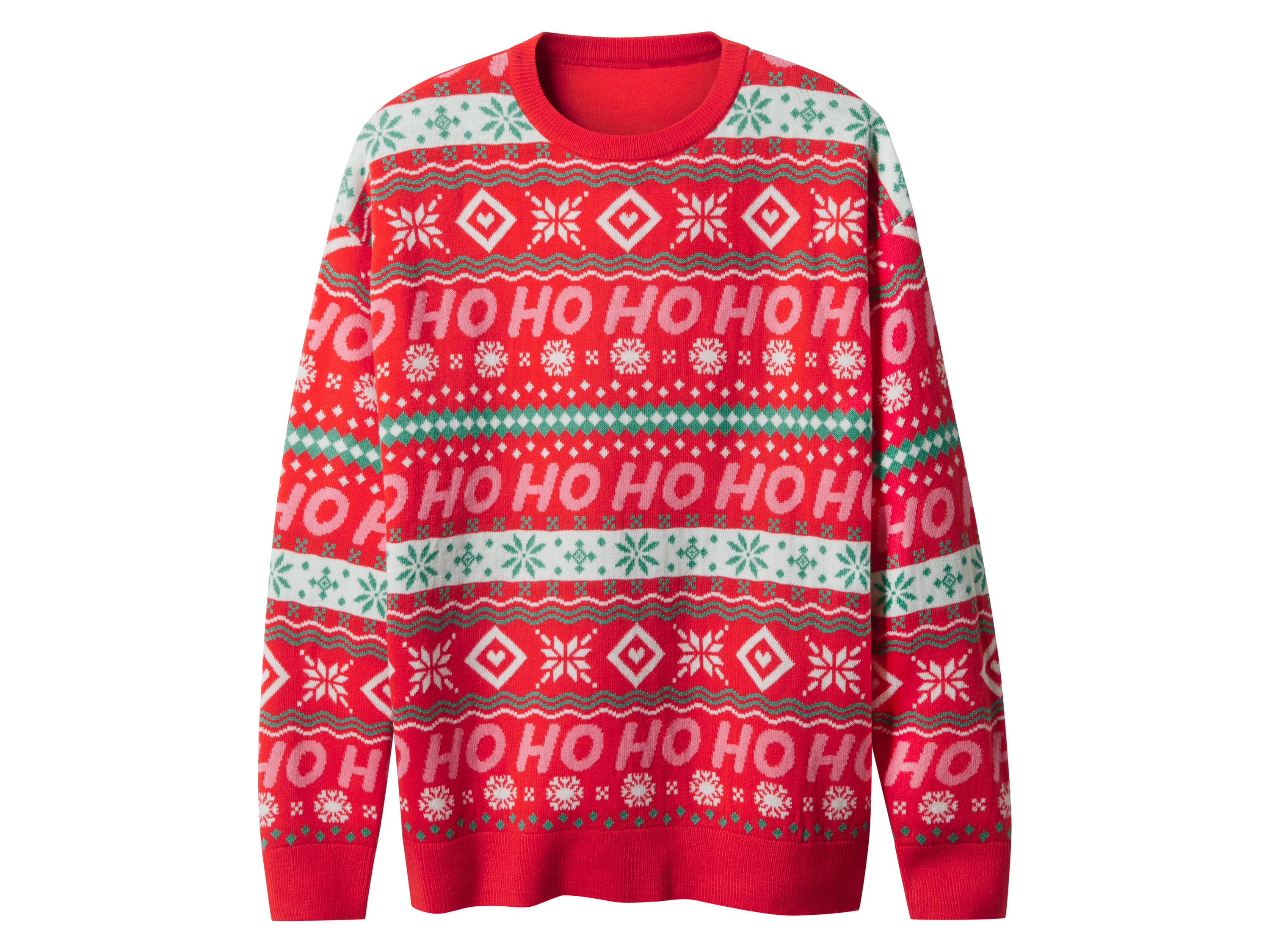 esmara Sweter dzianinowy damski Czerwony, L44/46