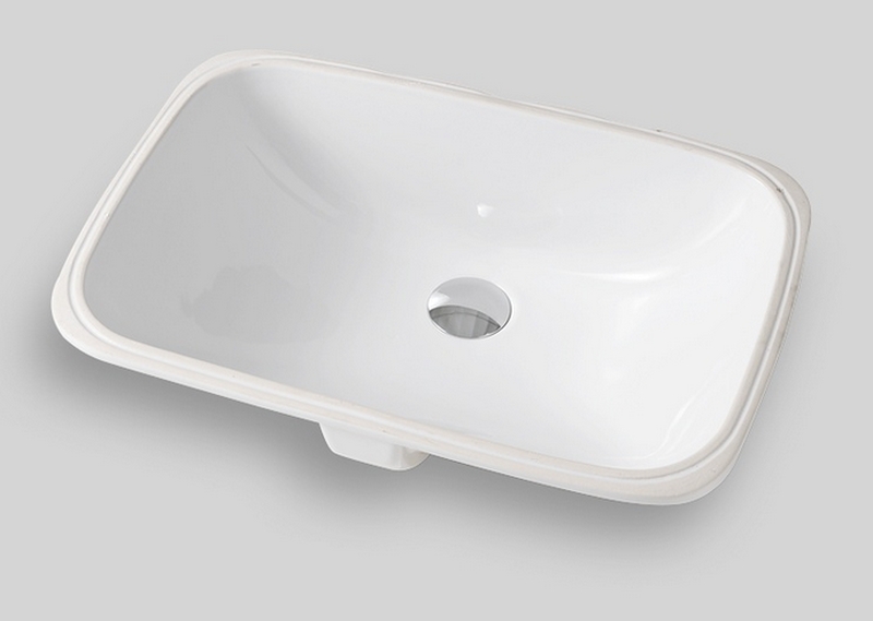 Darmowa Dostawa - Umywalka 56x38 cm prostokątna podblatowa biała Art Ceram Nettuno NTL0010100