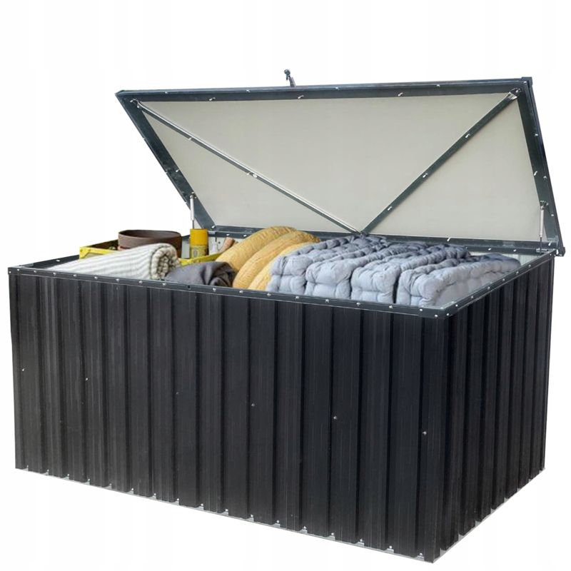Skrzynia Ogrodowa Corciano CHEST Metalowa 1300 litrów 183.5x89x95cm 1szt.