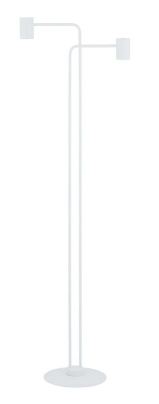 Lampa podłogowa stojąca Sigma Lighting Luis biała nowoczesna 2 x GU10 x 10W wym: 162 x 47 x 30 cm - 1 szt.