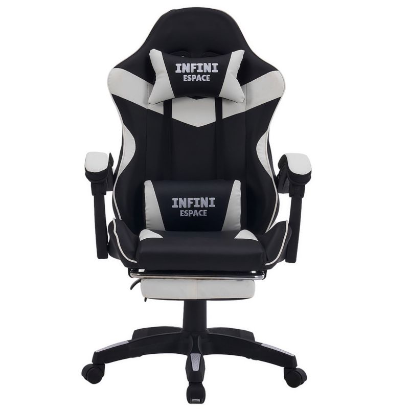 Fotel gamingowy Extreme INFINI ESPACE Black/White 1szt