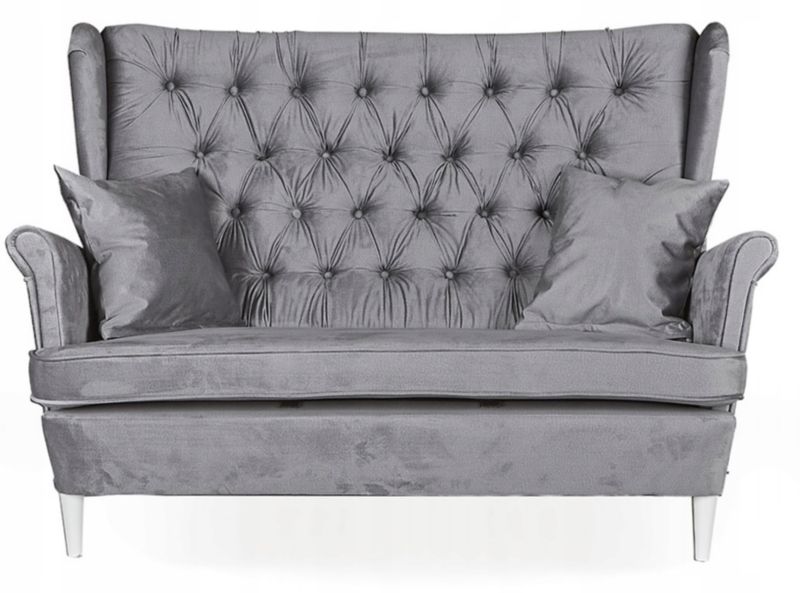 Sofa kanapa uszak do salonu nierozkładana Family Meble Gaja glamour 1szt