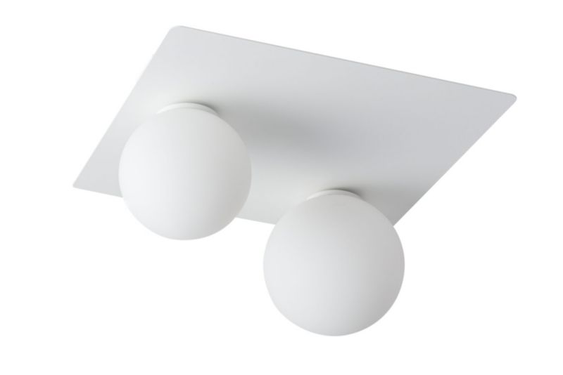 Lampa sufitowa wisząca Sigma Lighting Argon 5968 biała dekoracyjna 2xG9 x 1 szt.