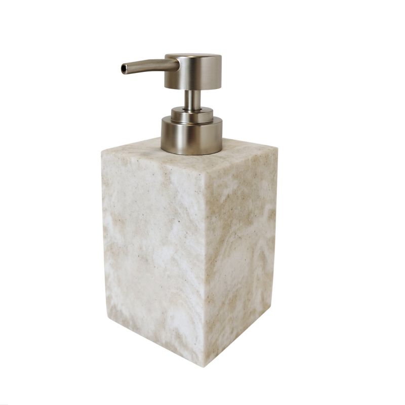Dozownik mydła GoodHome Cenia marmur beżowy