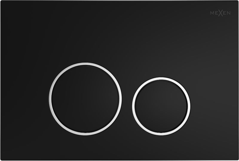 Przycisk spłukujący Mexen Fenix 05 czarny matowy 1 szt.