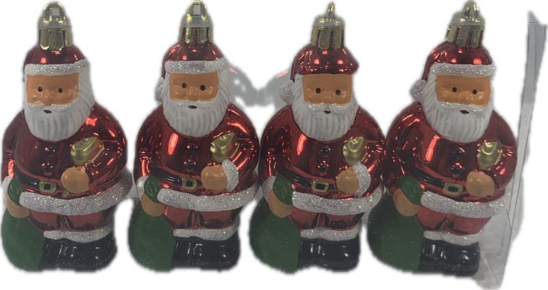 Zestaw Mikołajów MAG 8,5 cm 4 szt.