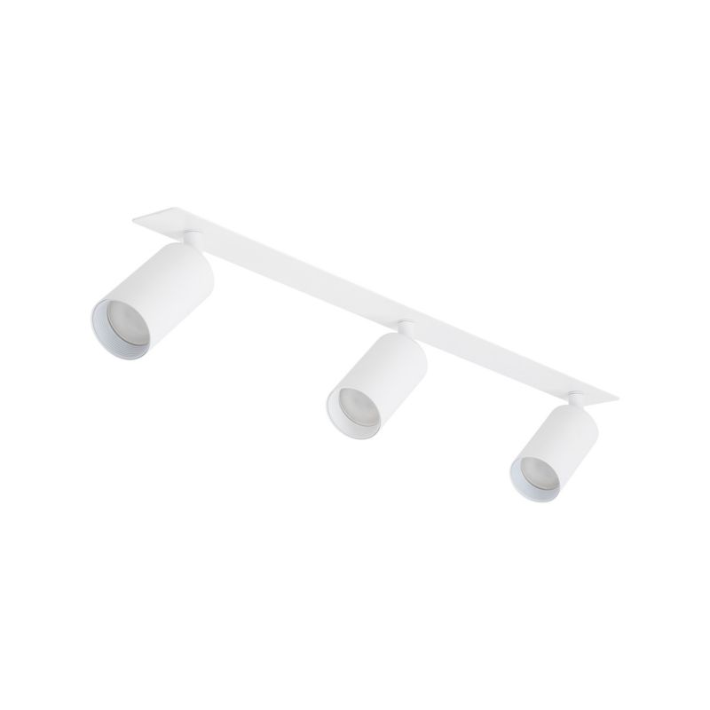 Spot TK-Lighting Amis biała listwa regulowana 3Xgu10 Podtynkowy kolorowe wymienne końcówki - 1szt.