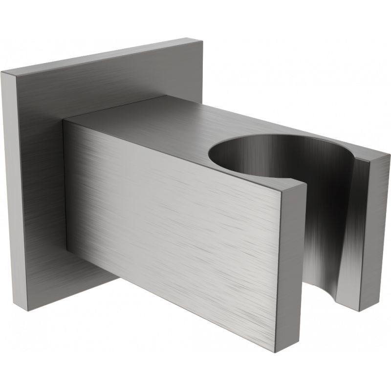 Uchwyt prysznicowy Mexen Cube grafitowy kwadratowy 1 szt.