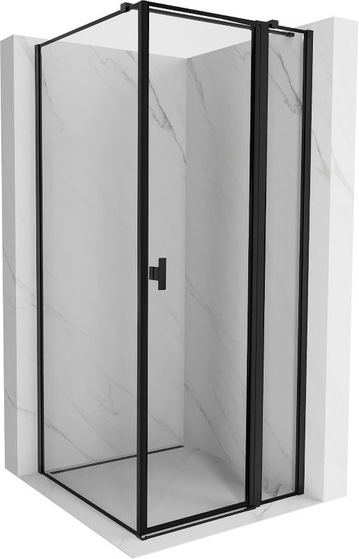 Kabina prysznicowa Mexen Mist T czarna 85x85 cm 8A4T-085-085-70-70-P 1 szt.