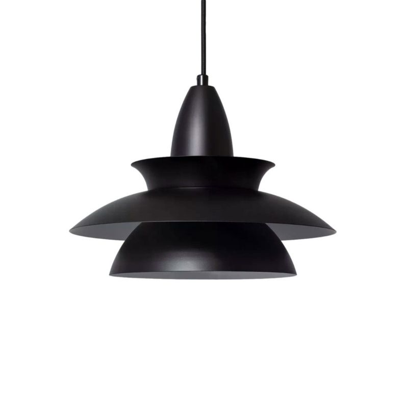 Lampa wisząca Abruzzo Luppo czarno-biała wym: 170 x 33,5 x 33,5 cm 1xE27 x 20W 1 szt.