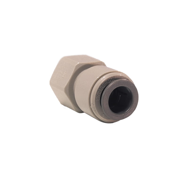 PI4512F4S John Guest złączka wtykowa z gwintem wewnętrznym 1/4“ x szybkozłączka 3/8“.