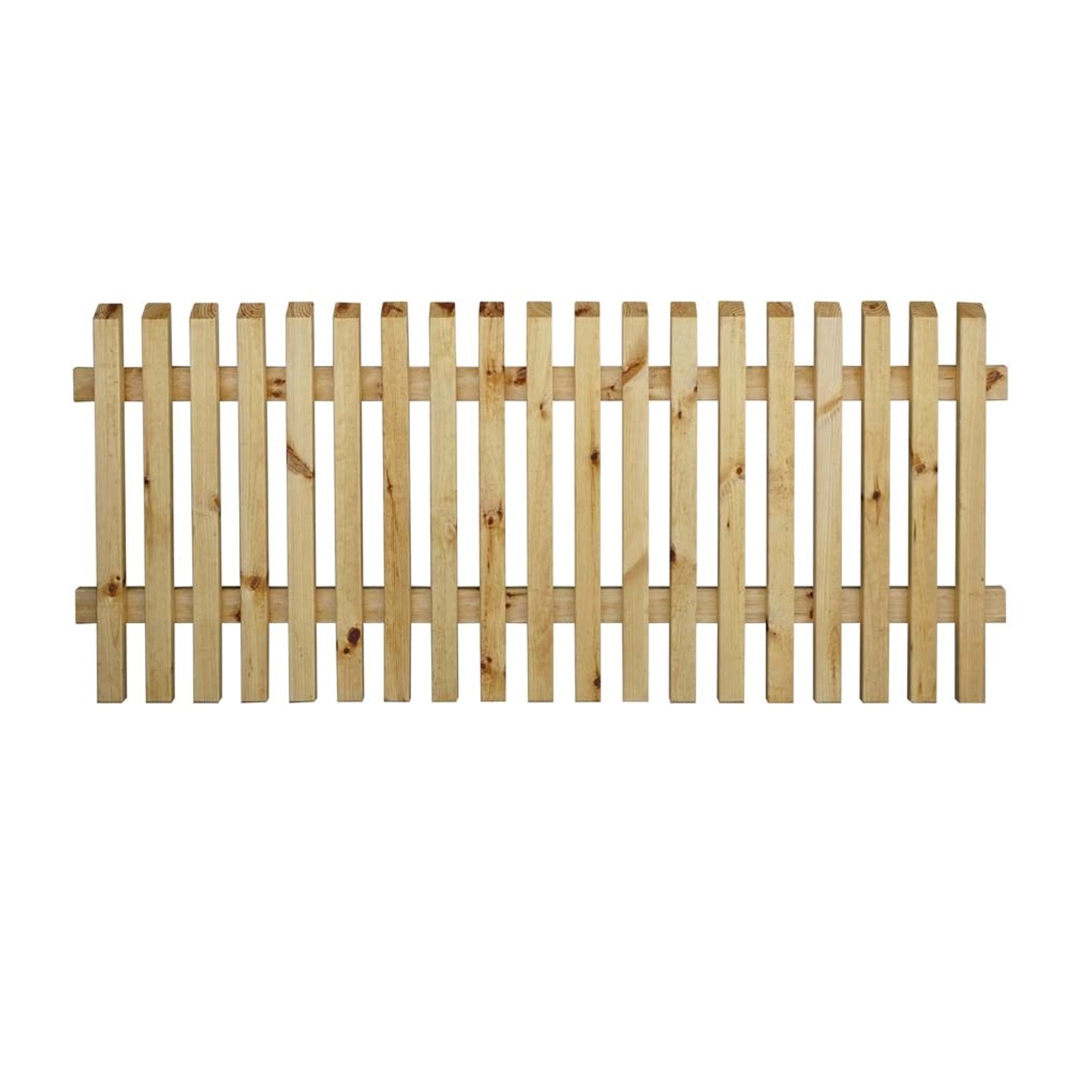 Płot sztachetowy Juist dąb - 180 x 80 cm