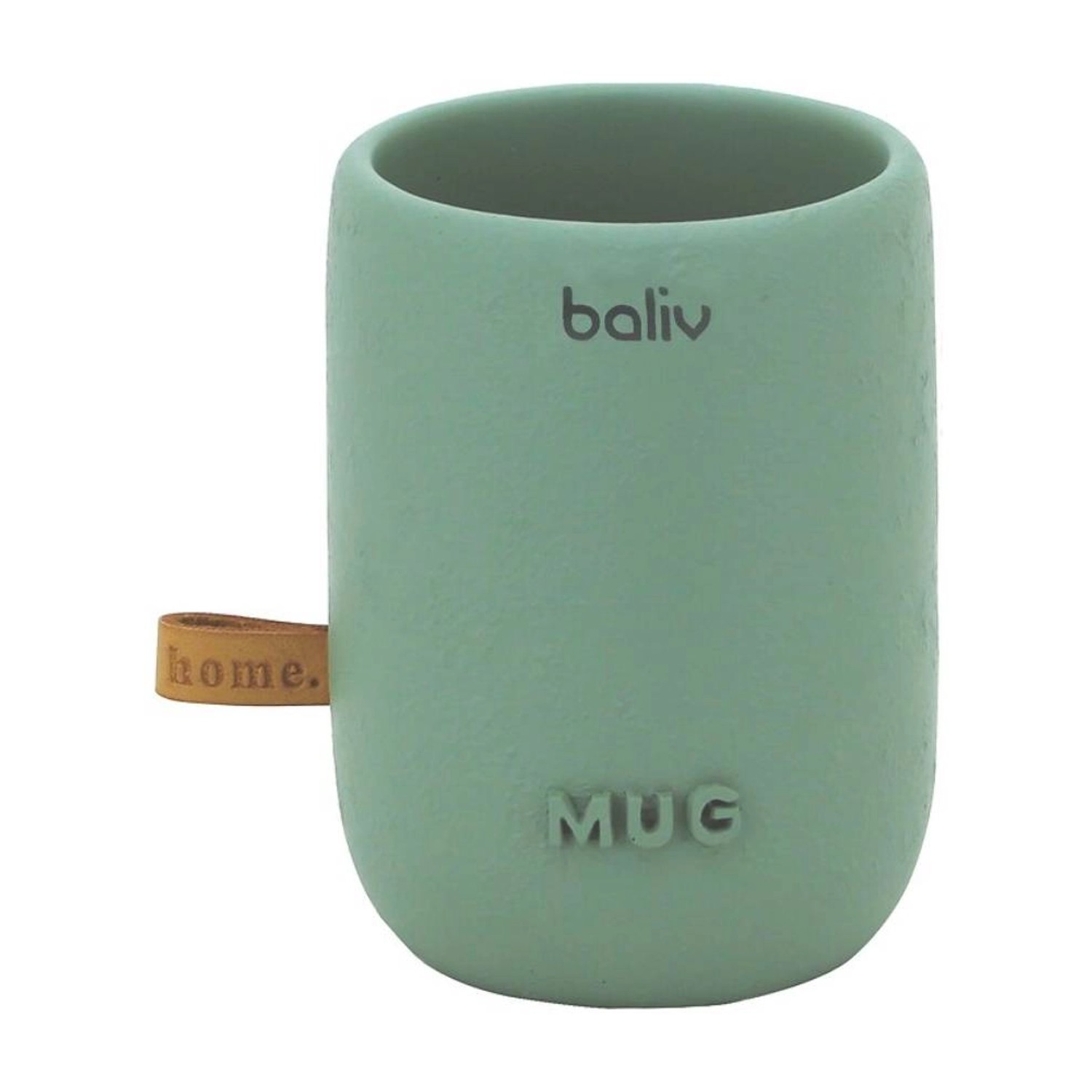 Baliv Kubek łazienkowy oliwkowy matowy