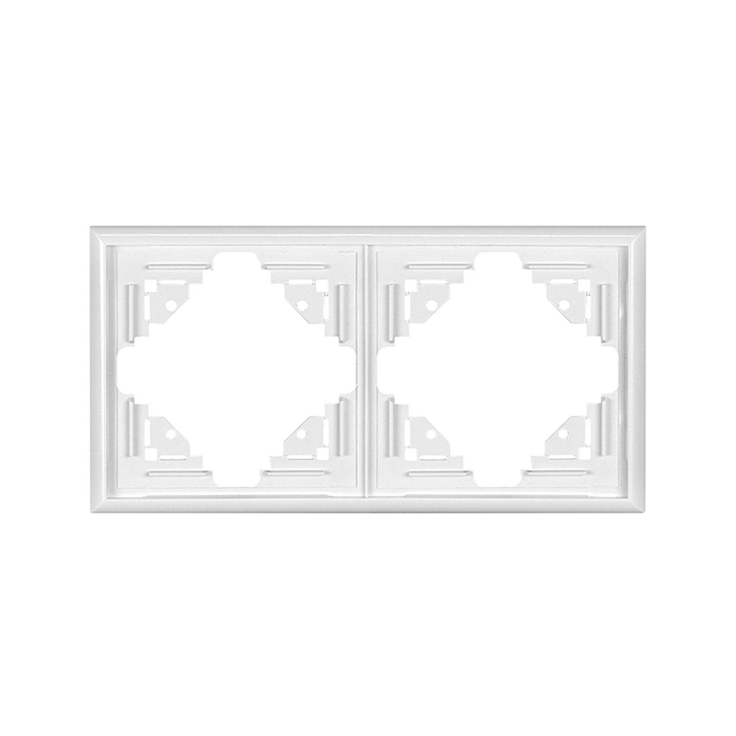 Ramka Luna podwójna biała