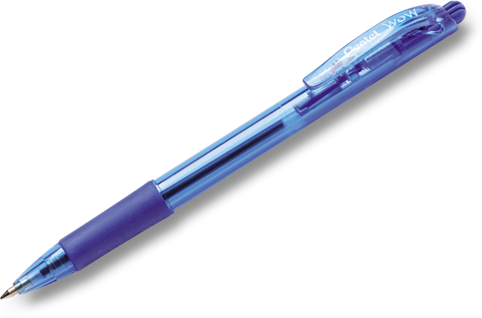 Długopis automatyczny Pentel, Wow BK417, 0.7mm, niebieski