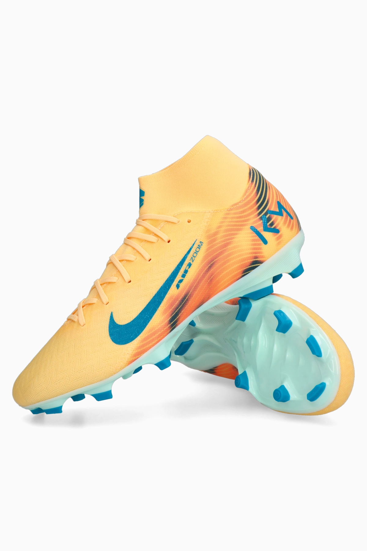 Korki Nike Zoom Mercurial Superfly 10 Academy Kylian Mbappé FG/MG - Pomarańczowy