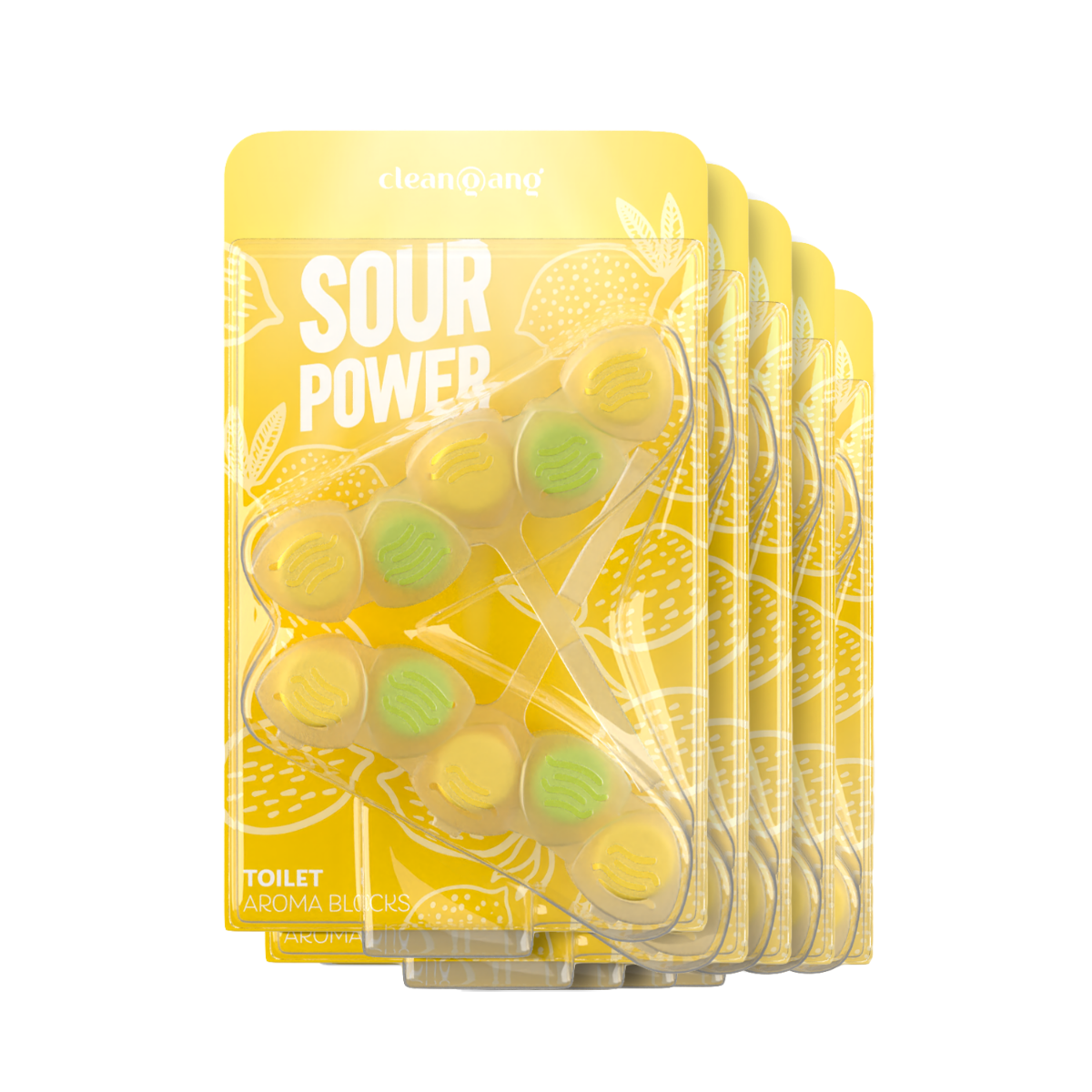 zapas kostek do WC Sour Power 5 x 2 szt.