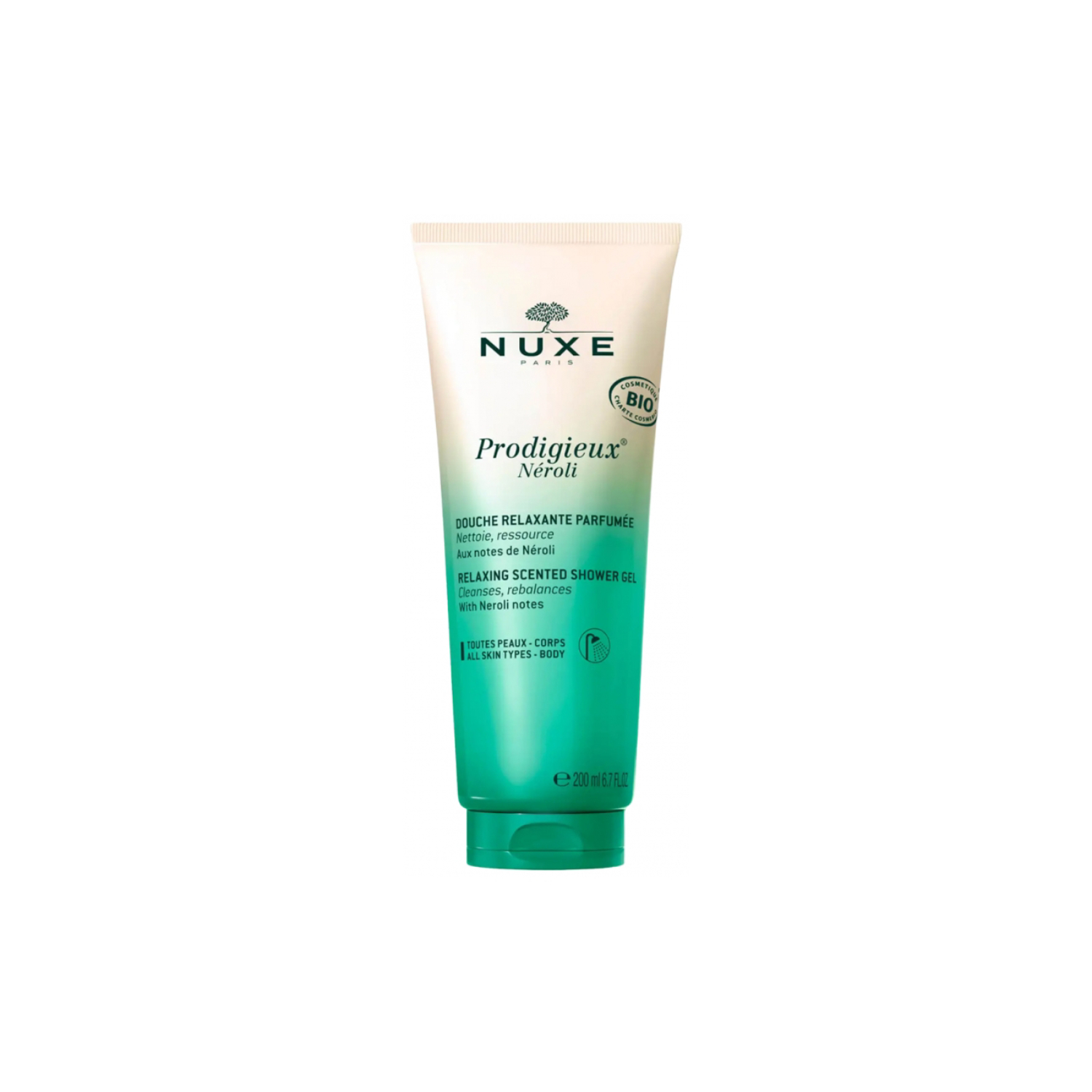 Nuxe - prodigieux neroli, żel pod prysznic, 200 ml