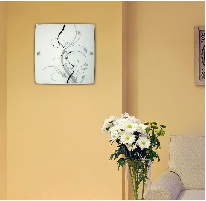 Rabalux Elina plafon 1x60 W biały-wzór 3692